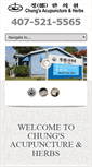 Mobile Screenshot of chungsacupuncture.net